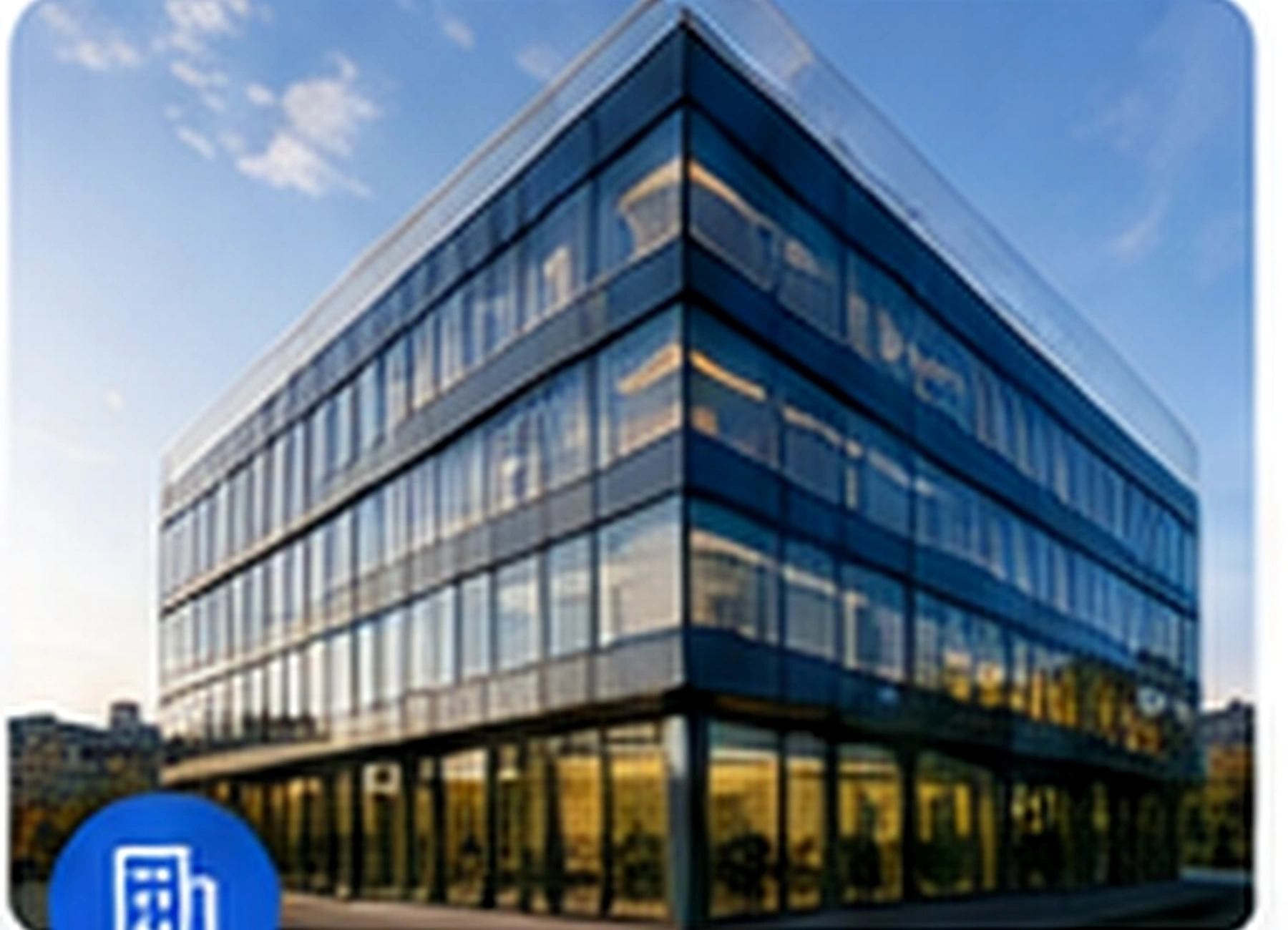 Fensterreinigung für Bürogebäude