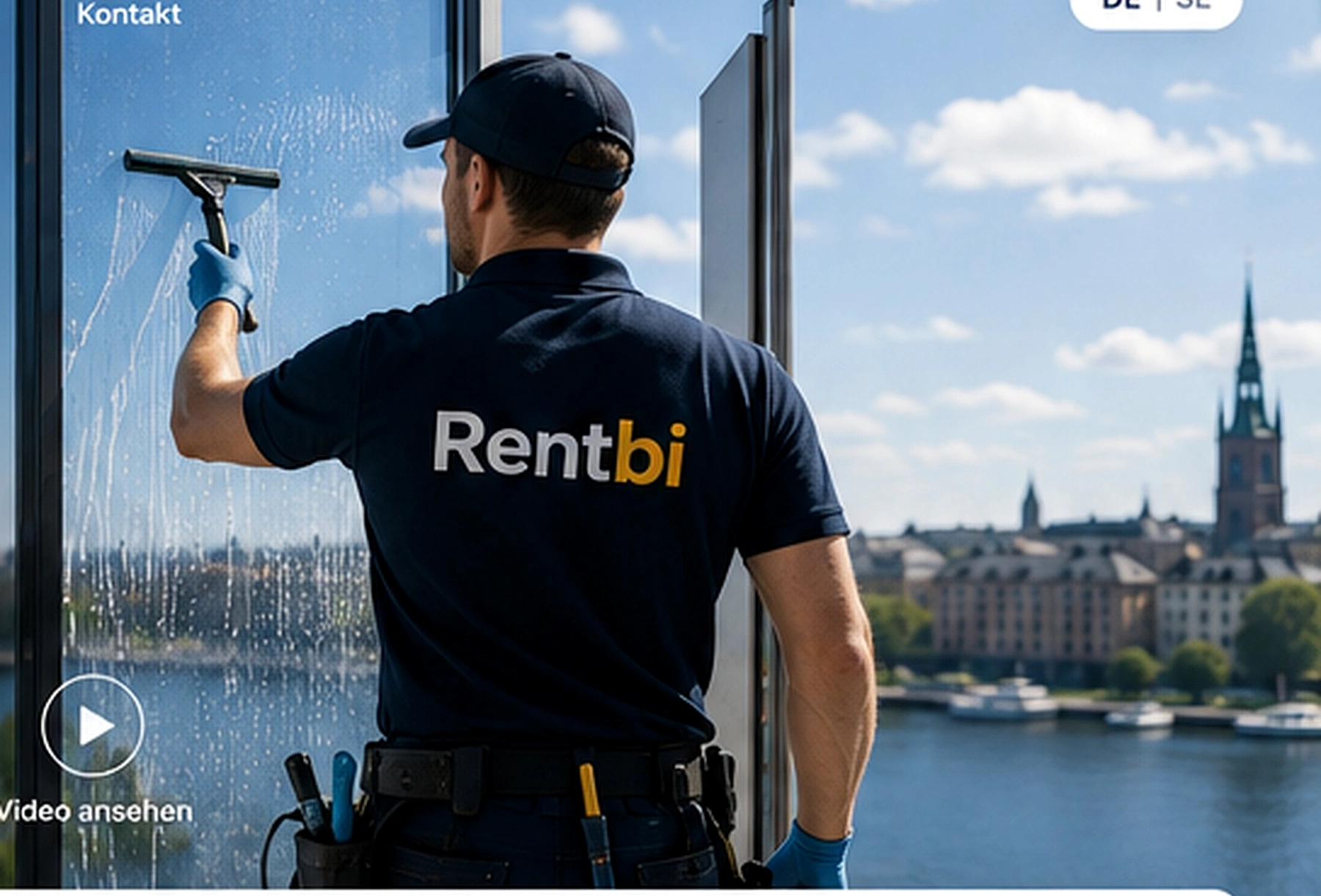 Fönsterputsning i Stockholm