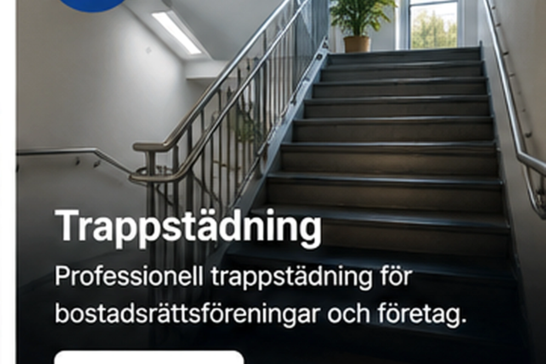 Trappstädning i Stockholm